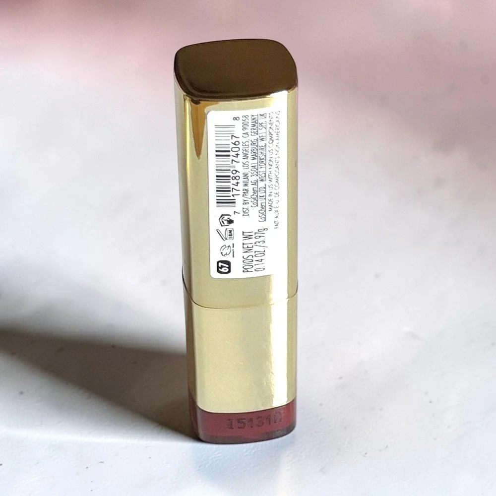 Milani Color Statement Matte Lipstick 0.14oz 67 Matte Confident New Red Finish